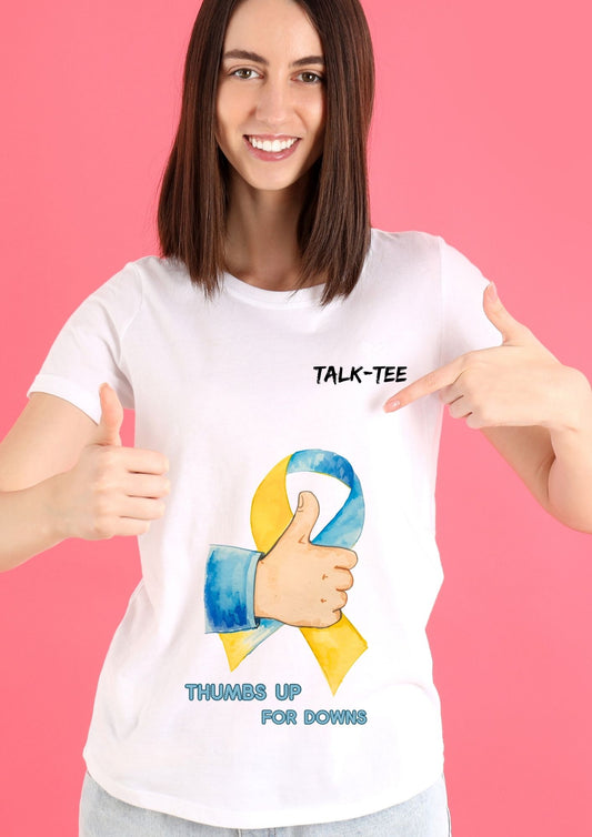 Thumbs Up for Downs Awareness Tee