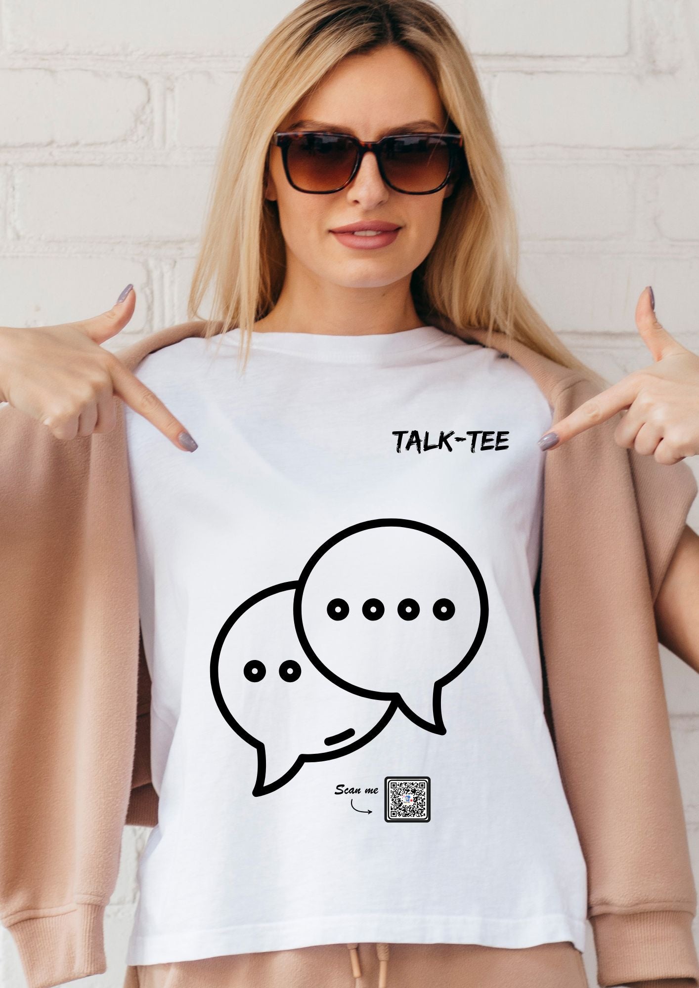 Bubbles Scan2Connect Tee
