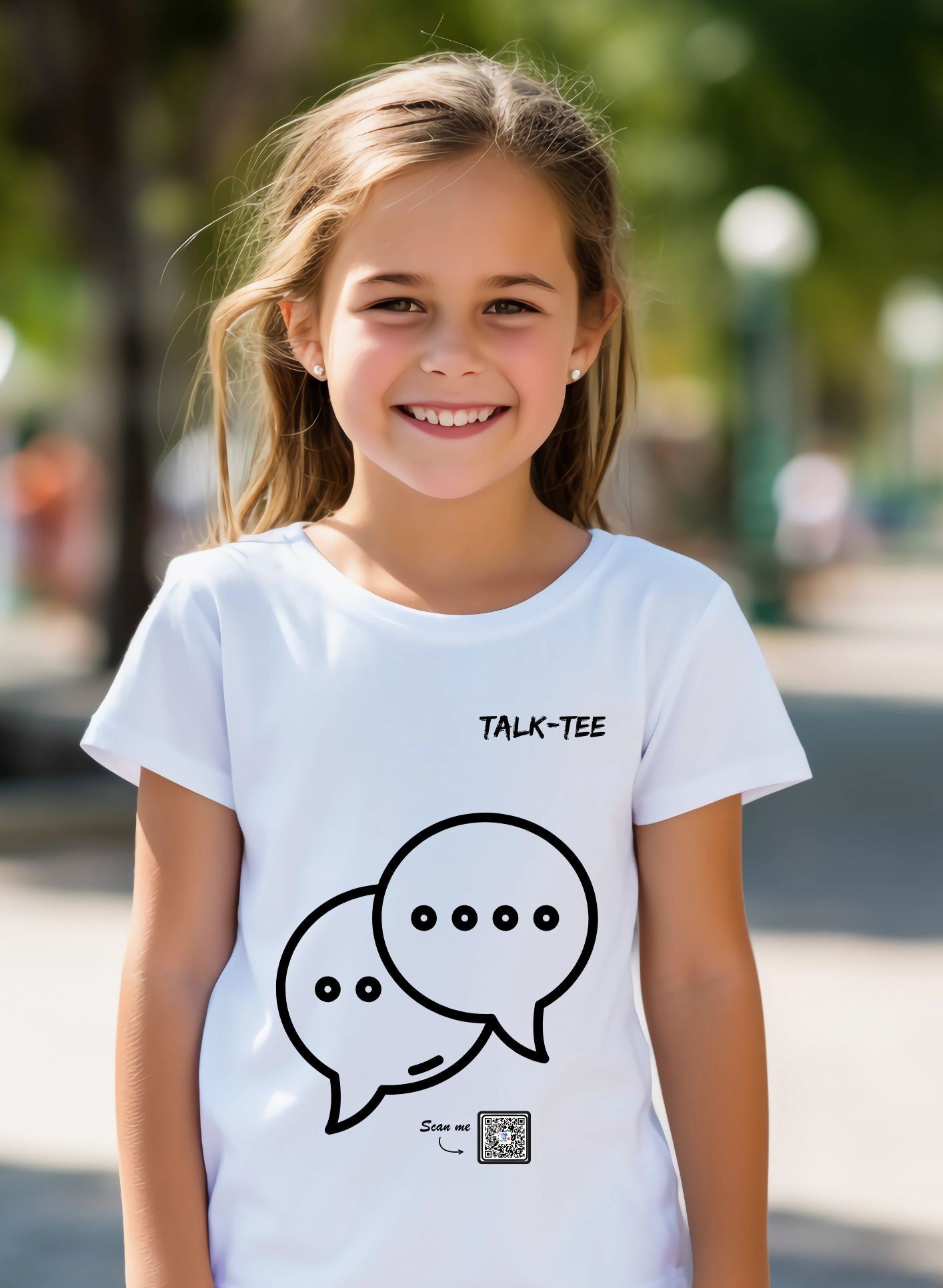 Bubbles Scan2Connect Tee