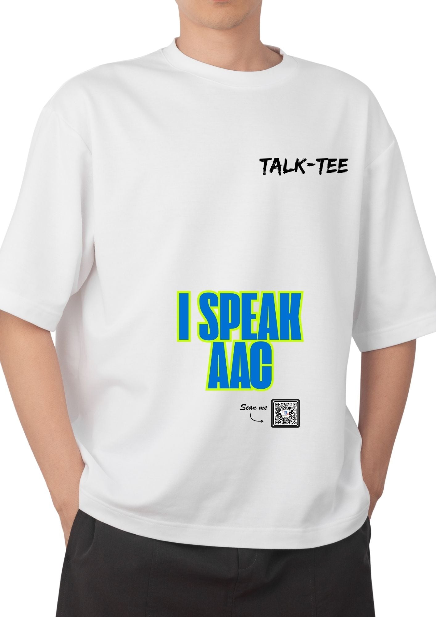 I Speak AAC Scan2Connect Tee