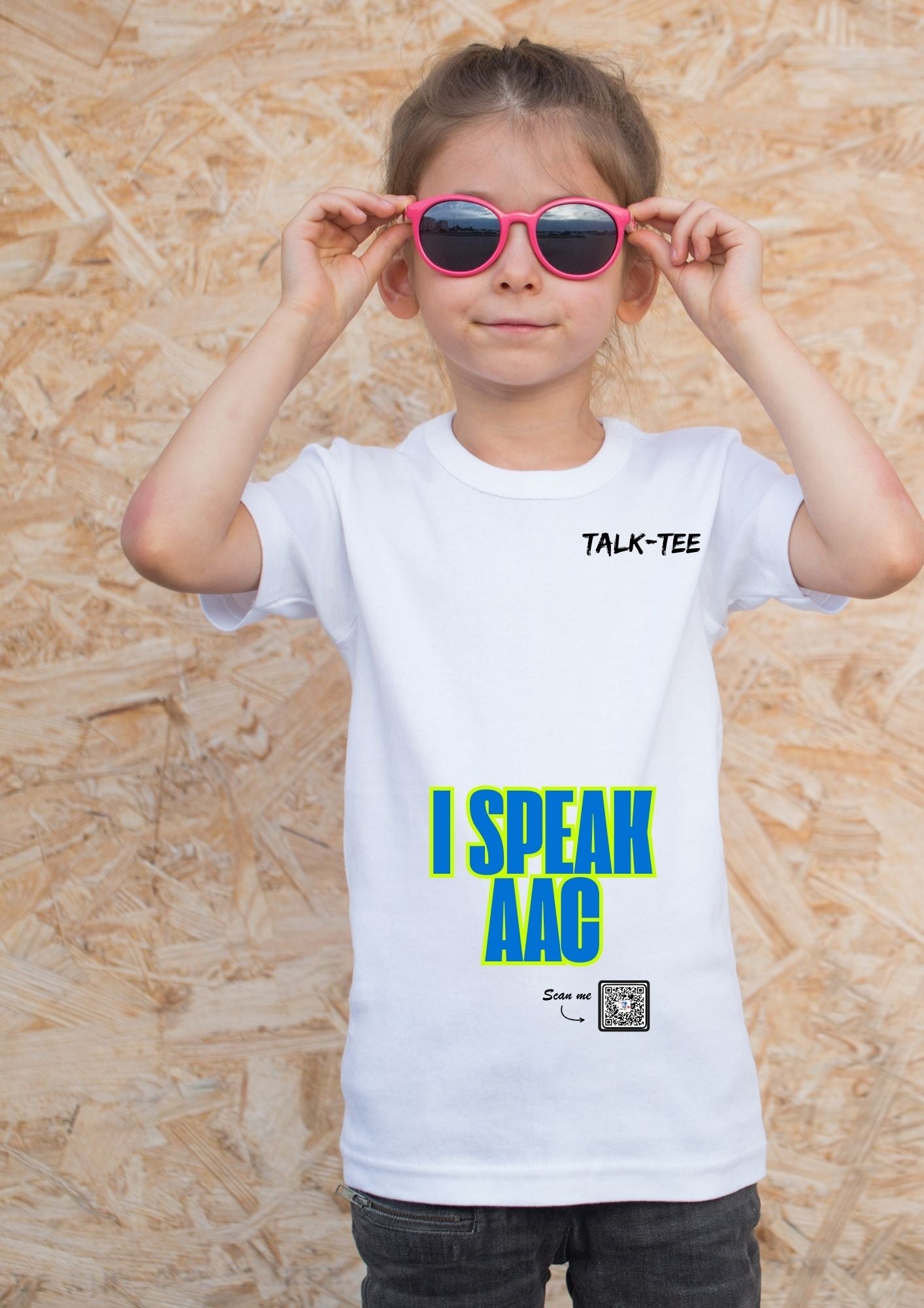 I Speak AAC Scan2Connect Tee