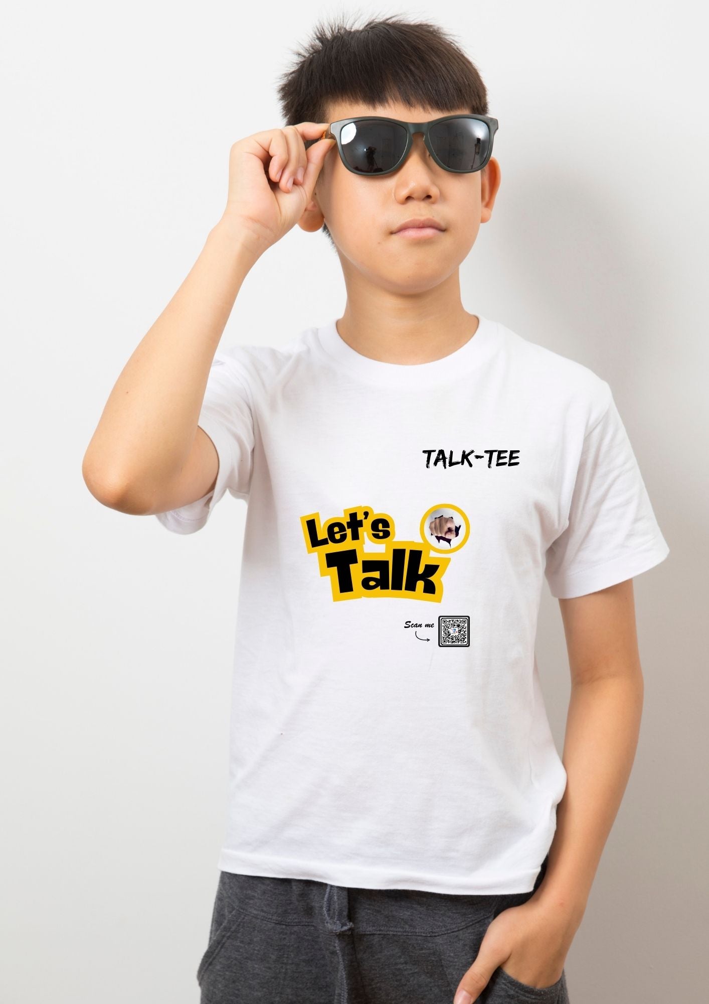 Let's Talk Scan2Connect Tee