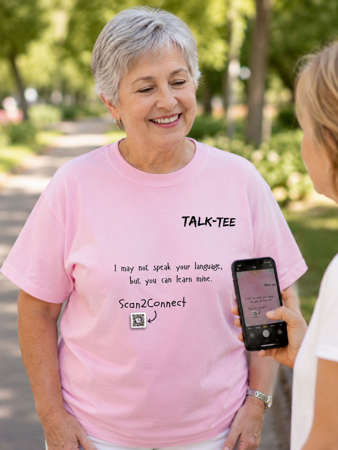 My Language Scan2Connect Tee