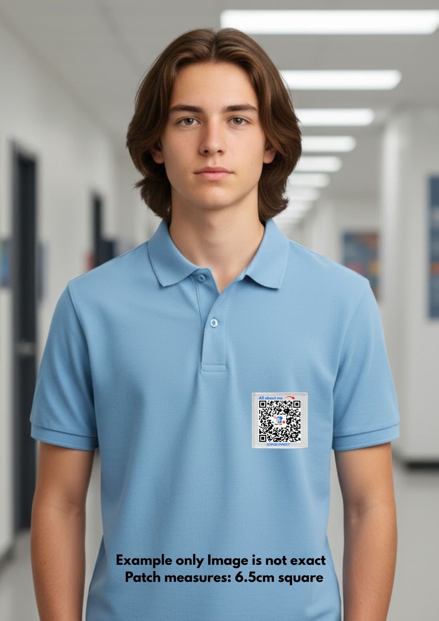 Scan2Connect Iron-on Patch