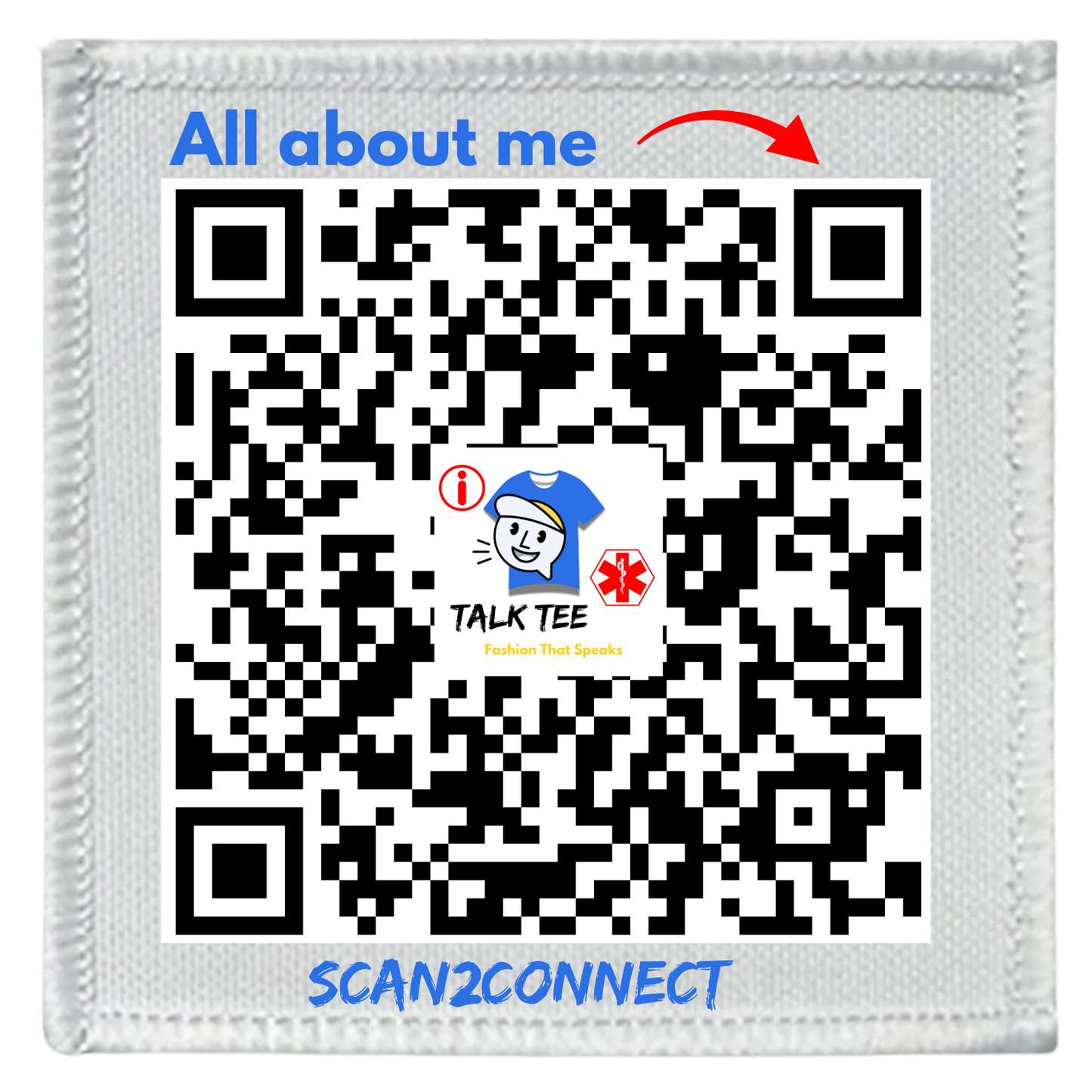 Scan2Connect Iron-on Patch